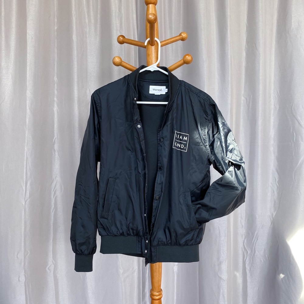 Diamond Supply Co Black Bomber Jacket